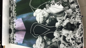 ткани с дизайнерскими принтами и фактурами